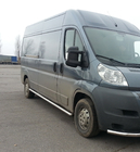 Citroen Jumper 2007-2025 Seitliche Rohre (2 Stk., Edelstahl) Langer Radstand, Ø60 Foto 4