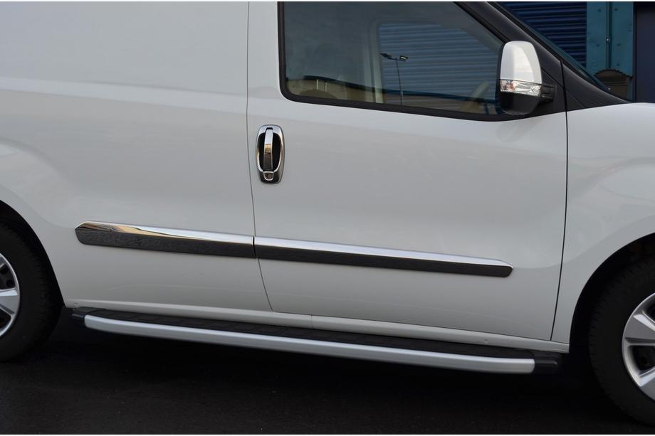 Citroen Nemo 2007-2017 Chrom Türgriffblenden und Umrandungen (8 Stk., Edelstahl) Carmos - Türkischer Edelstahl Image