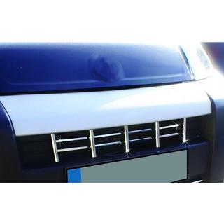 Kühlergrill Abdeckung (13-tlg., Edelstahl) Citroen Nemo 2007-2017 Foto 3