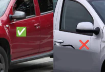 Dacia Duster 2008-2018 Spiegelabdeckungen Chrom (2 Stk) V-2 Foto 4