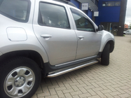 Dacia Duster 2008-2018 Seitenschweller Premium (2 Stk., Edelstahl) Foto 1