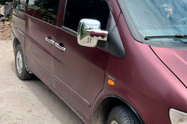 Mercedes Vito W638 1996-2003 Spiegelabdeckungen (2 Stk, Chrom) Polierter Edelstahl Foto 4