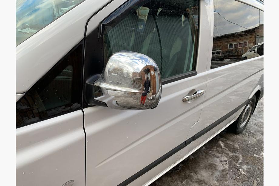 Mercedes Vito W639 2004-2014 Spiegelabdeckungen Chrom VITO 2004-2010 (2 Stk) Foto 2