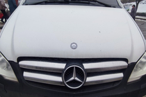 Mercedes Vito W639 2004-2014 Grill Abdeckungen 2010-2015 Edelstahl Carmos - Türkischer Edelstahl Foto 3