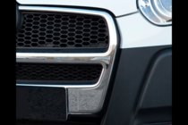 Fiat Doblo II 2010-2022 Kühlergrill Blenden (2010-2015, komplett, Edelstahl) Carmos - Türkischer Edelstahl Foto 6