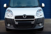 Fiat Doblo II 2010-2022 Nebelscheinwerfer Blenden mit Streifen (2010-2015, 4 Stk., Edelstahl) Carmos - Türkischer Edelstahl Foto 5