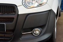 Fiat Doblo II 2010-2022 Nebelscheinwerfer Blenden mit Streifen (2010-2015, 4 Stk., Edelstahl) Carmos - Türkischer Edelstahl Foto 7