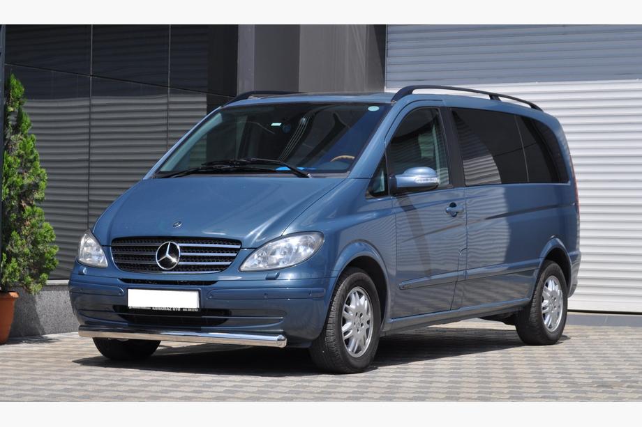 Mercedes Vito W639 2004-2014 Frontschutzbügel ST008 (Edelstahl) 2010-2015, 42mm Foto 2