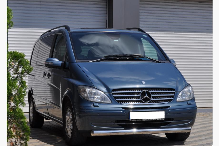Mercedes Vito W639 2004-2014 Frontschutzbügel ST008 (Edelstahl) 2010-2015, 42mm Foto 3