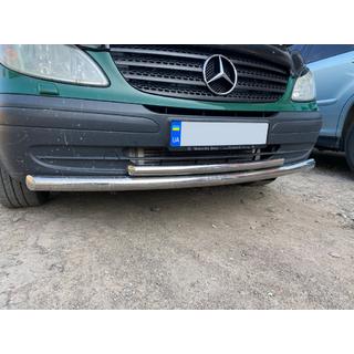 Frontschutzbügel ST014 (Edelstahl) Mercedes Vito W639 2004-2014 Foto 4
