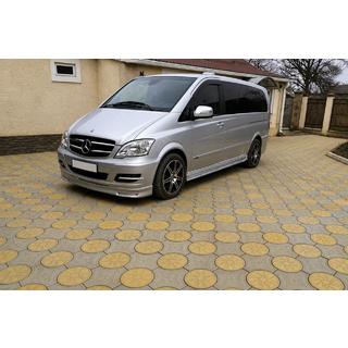 Stoßstangenlippe BRB V1 (grundiert zum Lackieren) Mercedes Vito W639 2004-2014 Foto 3