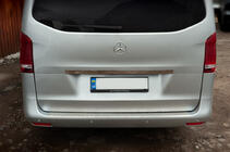 Mercedes Vito/V-class W447 2014- Heckstoßstangenschutz OmsaLine Edelstahl Glanzend Foto 3
