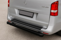 Mercedes Vito/V-class W447 2014- Heckbügel Moonlight (Aluminium) Schwarz Foto 2