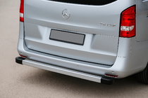 Mercedes Vito/V-class W447 2014- Heckbügel Moonlight (Aluminium) Schwarz Foto 1