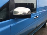 Mercedes Viano 2004-2014 Spiegelabdeckungen Chrom VITO 2010-2014 (2 Stk) OmsaLine - Italienischer Edelstahl Foto 5