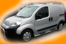 Fiat Fiorino/Qubo 2008-2024 Seitliche Rohre Ø70 (2 Stk., Edelstahl) Foto 2