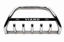 Mercedes Viano 2004-2014 Frontbügel WT003/004 (Edelstahl) 60mm, ohne Schriftzug Foto 3