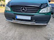 Mercedes Viano 2004-2014 Frontschutzbügel ST014 (Edelstahl) 60/42mm Foto 3