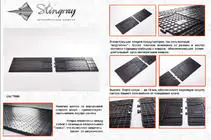 Mercedes Sprinter W901/902/903/904/905 1995–2006 Hintere Gummimatten (2 Stk, Stingray) Foto 2