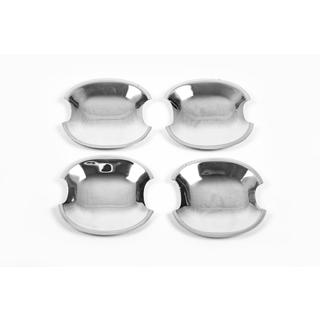 Chrom Unterlagen für Türgriffe (4 Stk., Edelstahl) Hyundai Accent 2006-2010 Foto 3