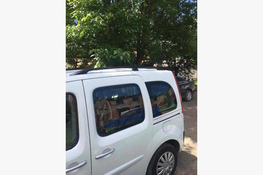 Mercedes Citan 2013-2021 Dachreling Schwarz Maxi Basis, Metallfuesse Foto 4