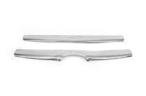 Hyundai Santa Fe 2 2006-2012 Chrom Kühlergrill Blenden (2006-2010, 2 Stk., Edelstahl) Foto 2