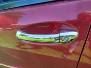 Mercedes E-class W211 2002-2009 Chrom Türgriffblenden (4 Stk, Edelstahl) Carmos - Türkischer Edelstahl Foto 1