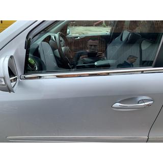 Fensterzierleisten außen Edelstahl (4 Stk) Mercedes ML W164 2005-2011 Foto 4