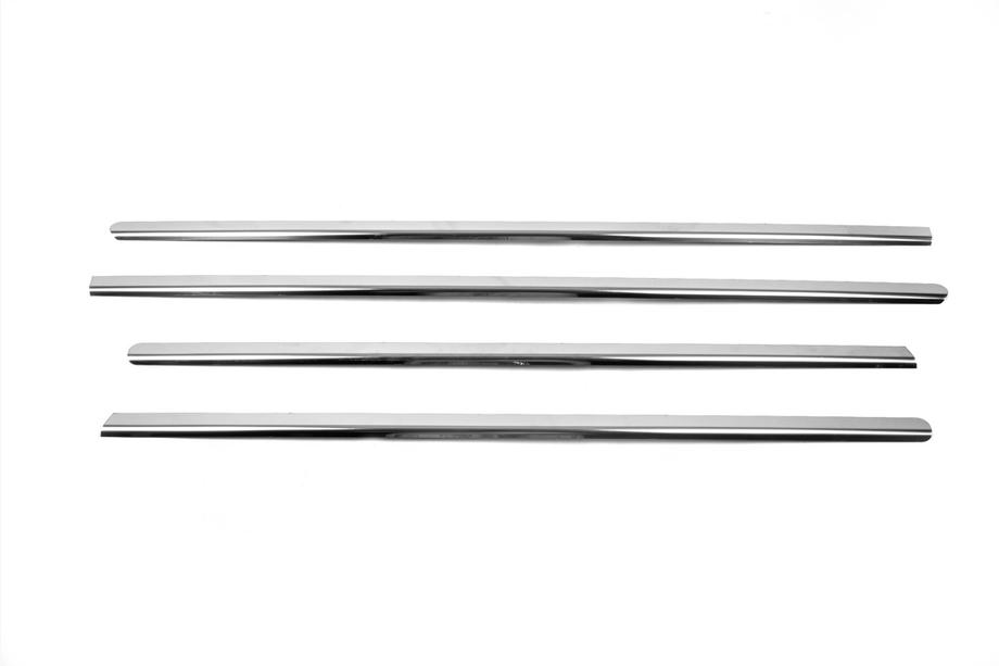Mercedes ML W164 2005-2011 Fensterzierleisten außen Edelstahl (4 Stk) OmsaLine - Italienischer Edelstahl Foto 8