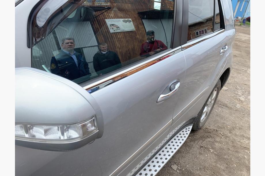 Mercedes ML W164 2005-2011 Fensterzierleisten außen Edelstahl (4 Stk) OmsaLine - Italienischer Edelstahl Foto 2