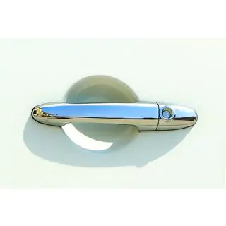 Chrom Türgriffblenden (4 Stk, Edelstahl)