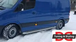 Volkswagen Crafter 2006-2016 Seitenschweller Premium (2 Stk., Edelstahl) Foto 6