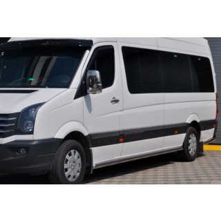 Seitliche Rohre (2 Stk., Edelstahl) Volkswagen Crafter 2006-2016 Foto 2