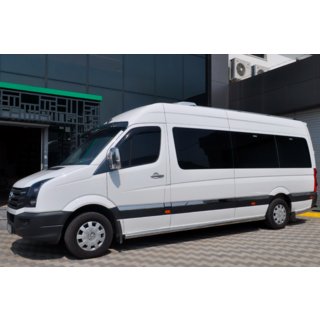 Seitliche Rohre (2 Stk., Edelstahl) Volkswagen Crafter 2006-2016 Foto 1