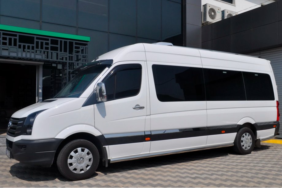 Volkswagen Crafter 2006-2016 Seitliche Rohre (2 Stk., Edelstahl) d60, mittlerer Radstand Image