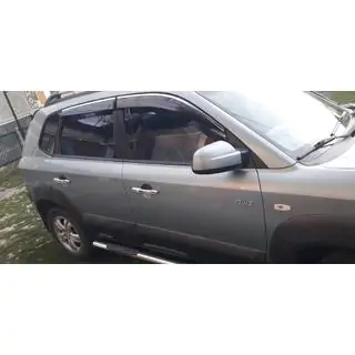 Chrom Türgriffblenden (4 Stk, Edelstahl) Hyundai Tucson JM 2004- Foto 1