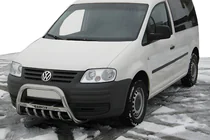 Volkswagen Caddy 2004-2010 Frontbügel WT003 (Edelstahl) Foto 1