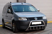 Volkswagen Caddy 2004-2010 Frontbügel WT003 (Edelstahl) Foto 3