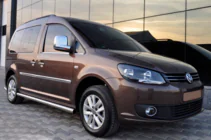 Volkswagen Caddy 2004-2010 Seitliche Rohre BB001 (2 Stk., Edelstahl) Foto 1