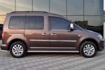 Volkswagen Caddy 2004-2010 Seitliche Rohre BB001 (2 Stk., Edelstahl) Foto 2