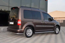 Volkswagen Caddy 2004-2010 Seitliche Rohre BB001 (2 Stk., Edelstahl) Foto 3