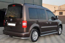 Volkswagen Caddy 2004-2010 Seitliche Rohre BB001 (2 Stk., Edelstahl) Foto 4