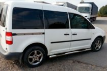 Volkswagen Caddy 2010-2015 Seitliche Rohre BB002 (2 Stk., Edelstahl) Foto 1