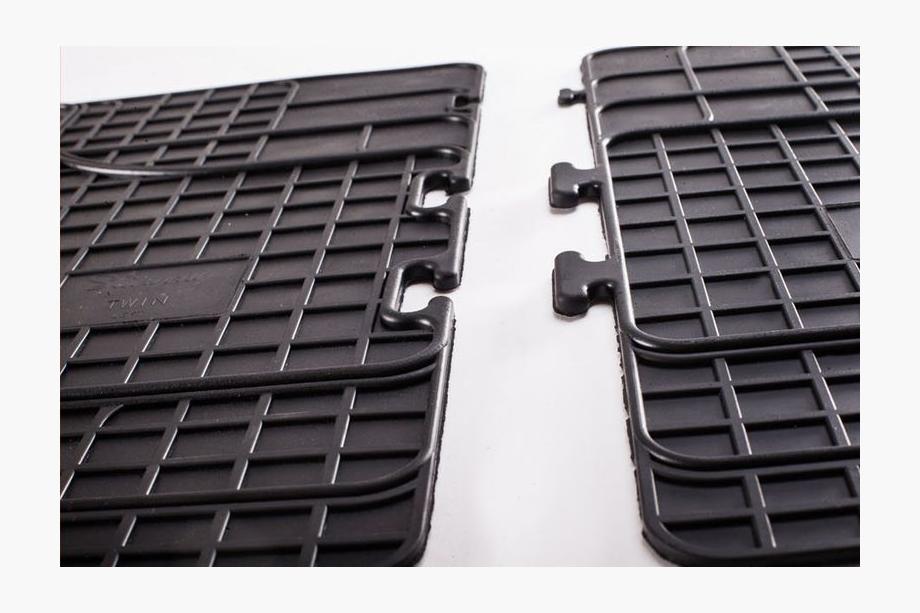Volkswagen T4 Transporter 1990-2003 Hintere Gummimatten (2 Stk, Stingray) Premium - geruchloser Gummi Foto 6