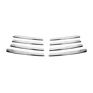 Chrom Kühlergrill Blenden Schräghaube (8 Stk., Edelstahl) Volkswagen T4 Caravelle/Multivan 1990–2003 Foto 2