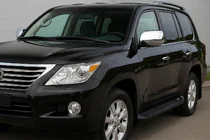 Lexus LX570/450d 2008-2022 Spiegelabdeckungen Chrom (2008-2012, 2 Stk., Edelstahl) Foto 1