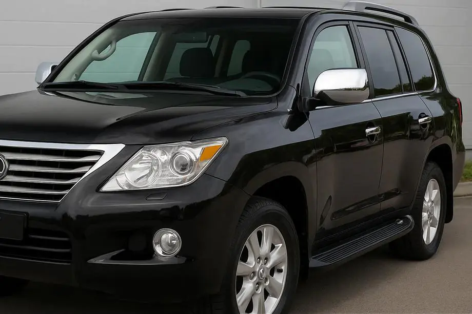 Lexus LX570/450d 2008-2022 Spiegelabdeckungen Chrom (2008-2012, 2 Stk., Edelstahl) Image