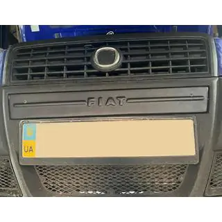 Mittlere Winterabdeckung für Kühlergrill Fiat Doblo I 2005-2010 Foto 1