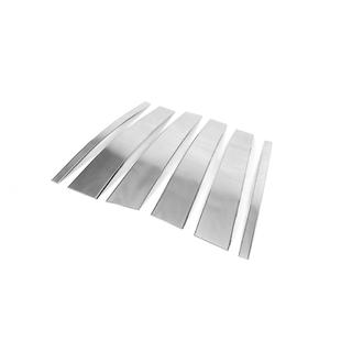 Edelstahl Türsäulen Zierleisten (4 Stk) Land Rover Freelander II 2006–2014 Foto 3