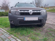 Renault Duster 2008–2017 Winter Untere Abdeckung für Kühlergrill glänzend Foto 1